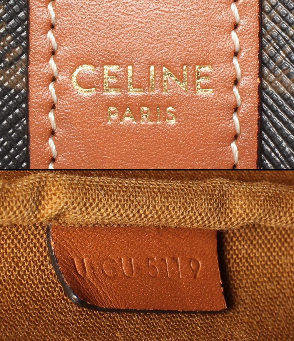 セリーヌ ショルダーバッグ 肩掛け ミディアム バケット トリオンフキャンバス 119132CAS レディース CELINE セリーヌ ショルダーバッグ 肩掛け ミディアム バケット トリオンフ