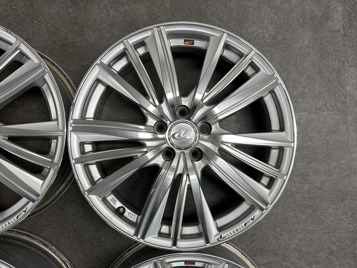 交換用に】Weds レオニス FY 17in 7J ＋47 PCD100 4本セット レクサス