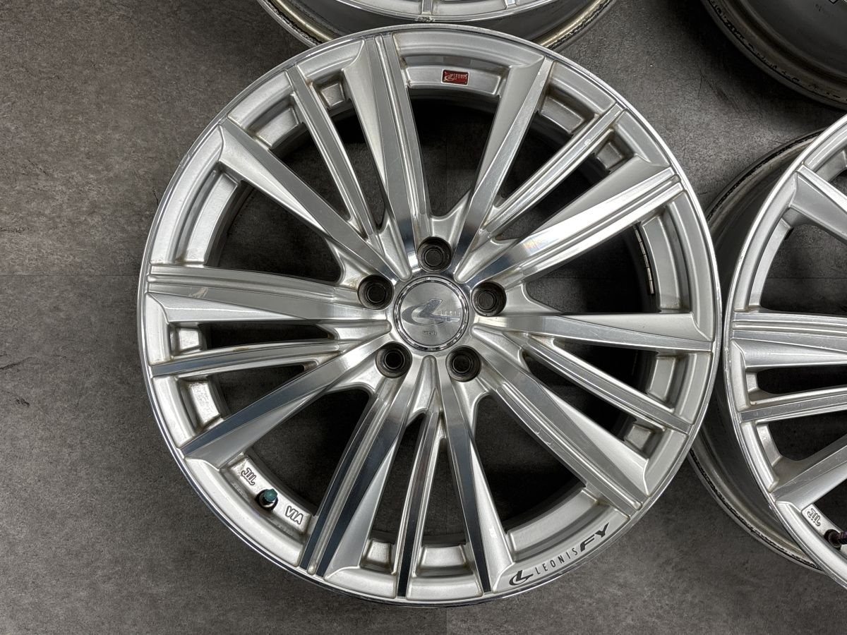交換用に】Weds レオニス FY 17in 7J ＋47 PCD100 4本セット レクサス