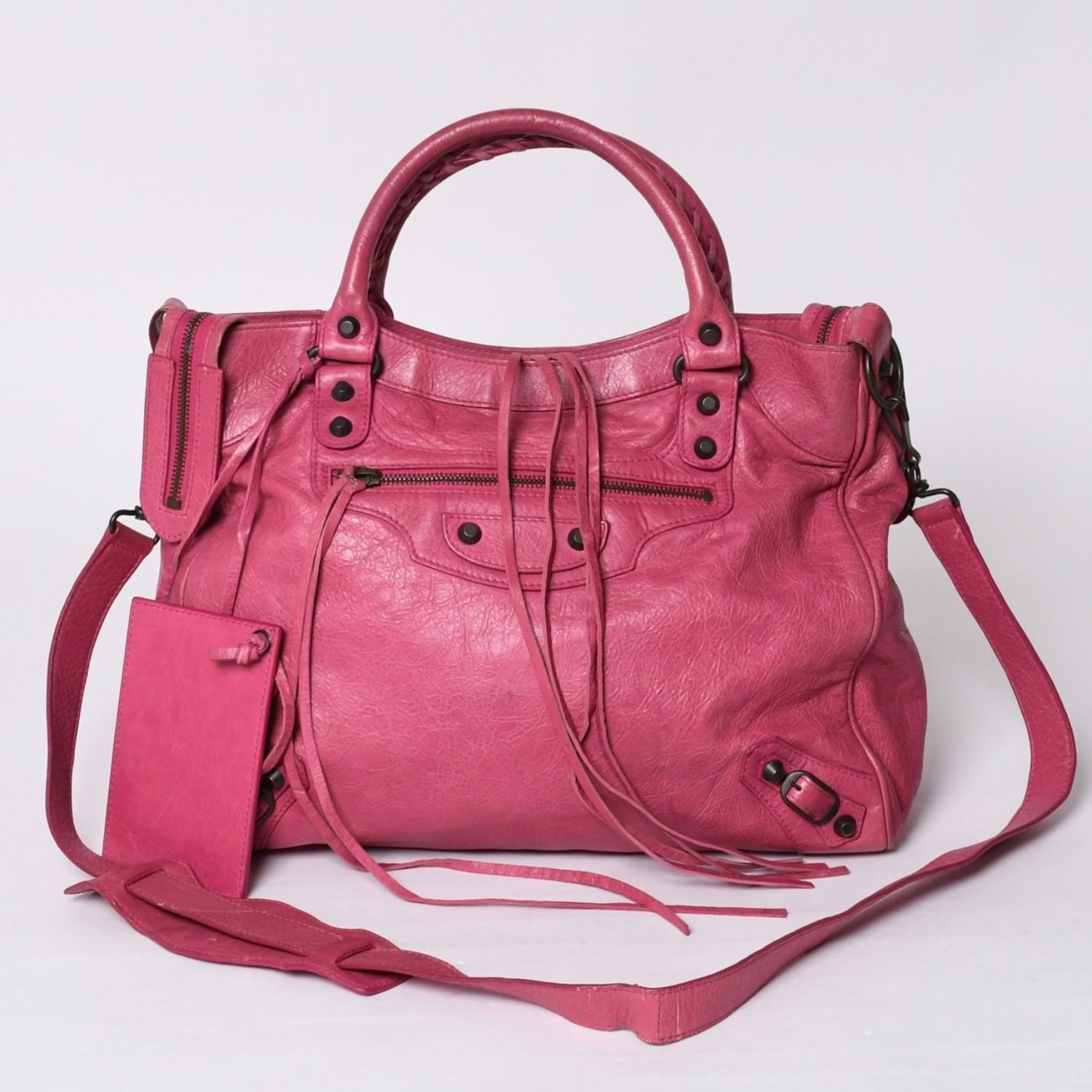 美品 BALENCIAGA バレンシアガ 2way City シティ バッグ