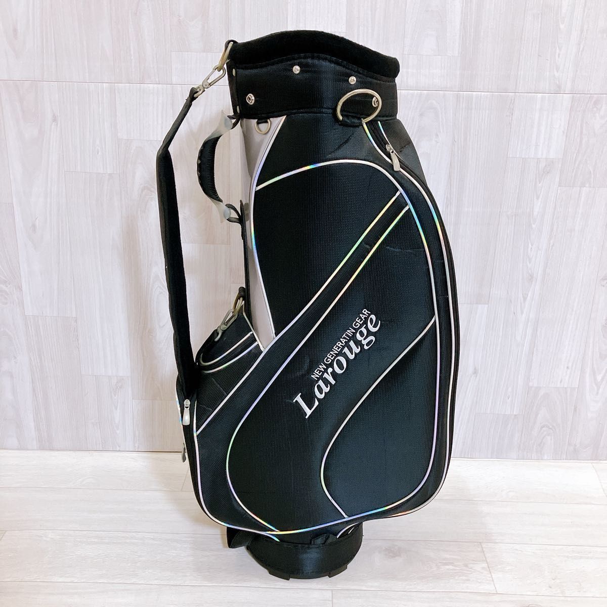 Larouge GOLF☆メンズ☆ゴルフクラブセット Larouge メンズゴルフクラブ 9本セット SR 初心者向け 即ラウンド可