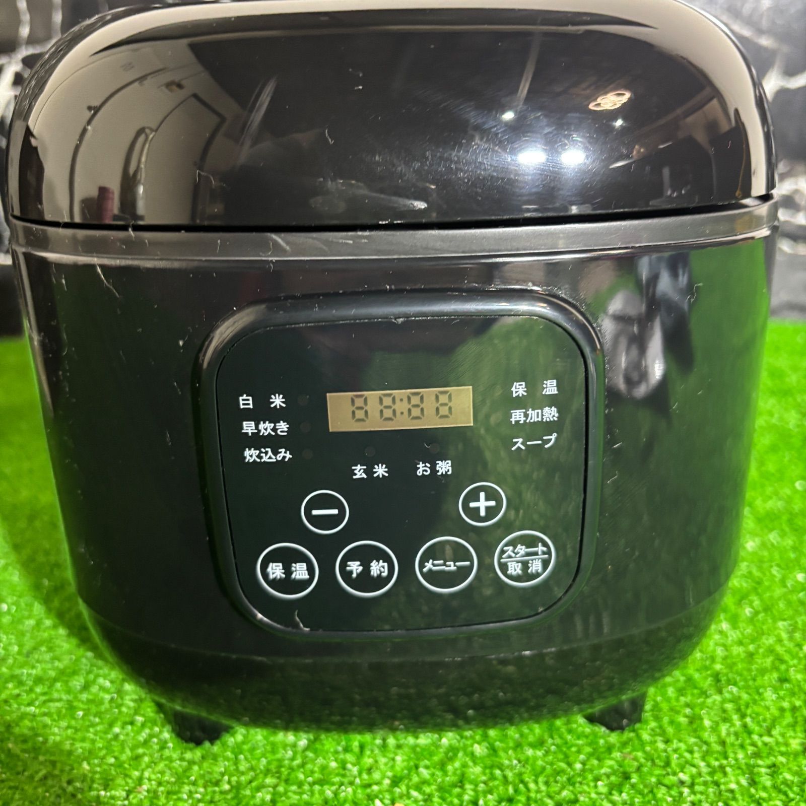 VERSOS ベルソス 炊飯器 マイコン 3合 ブラック 黒 説明書付き 箱付き