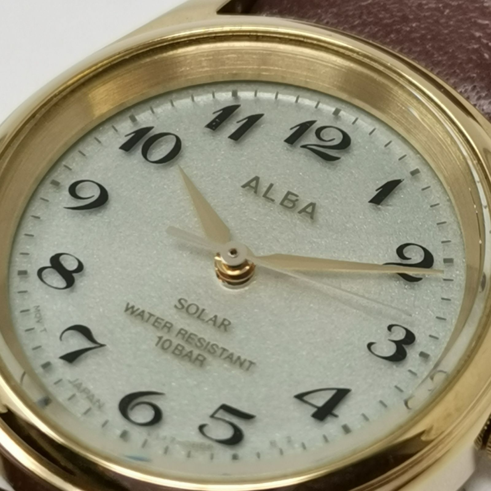 セイコー SEIKO アルバ ALBA ソーラー レディース腕時計 V117-0AP0