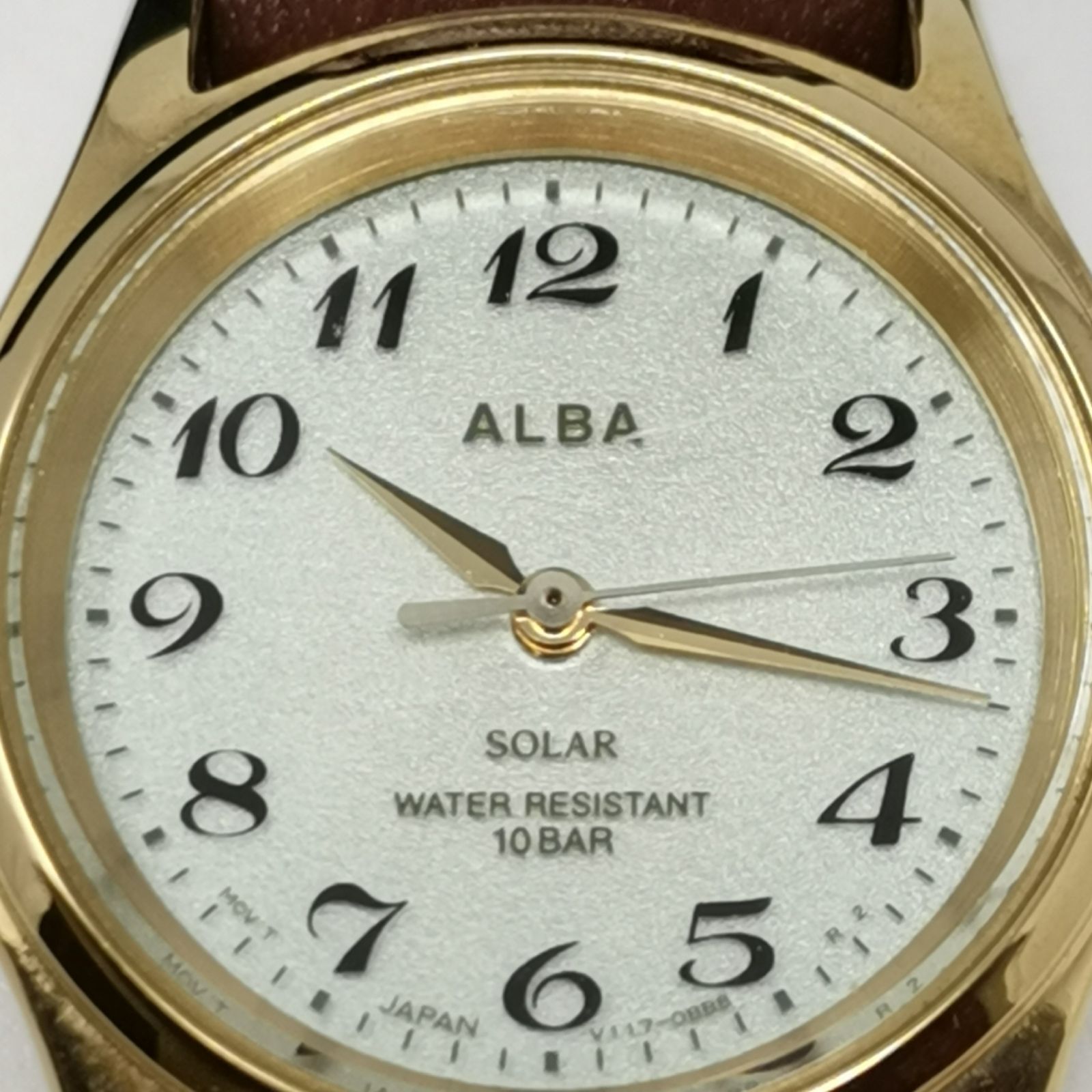 セイコー SEIKO アルバ ALBA ソーラー レディース腕時計 V117-0AP0