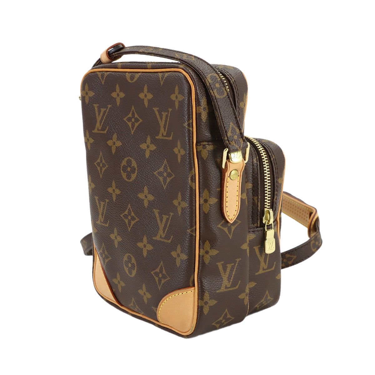 新品同様 ルイ ヴィトン LOUIS VUITTON モノグラム アマゾン ショルダー バッグ ブラウン M45236 ゴールド 金具 Amazon Bag 90317946 新品同様 ルイ ヴィトン LOUIS VUITTON モノグラム アマゾン