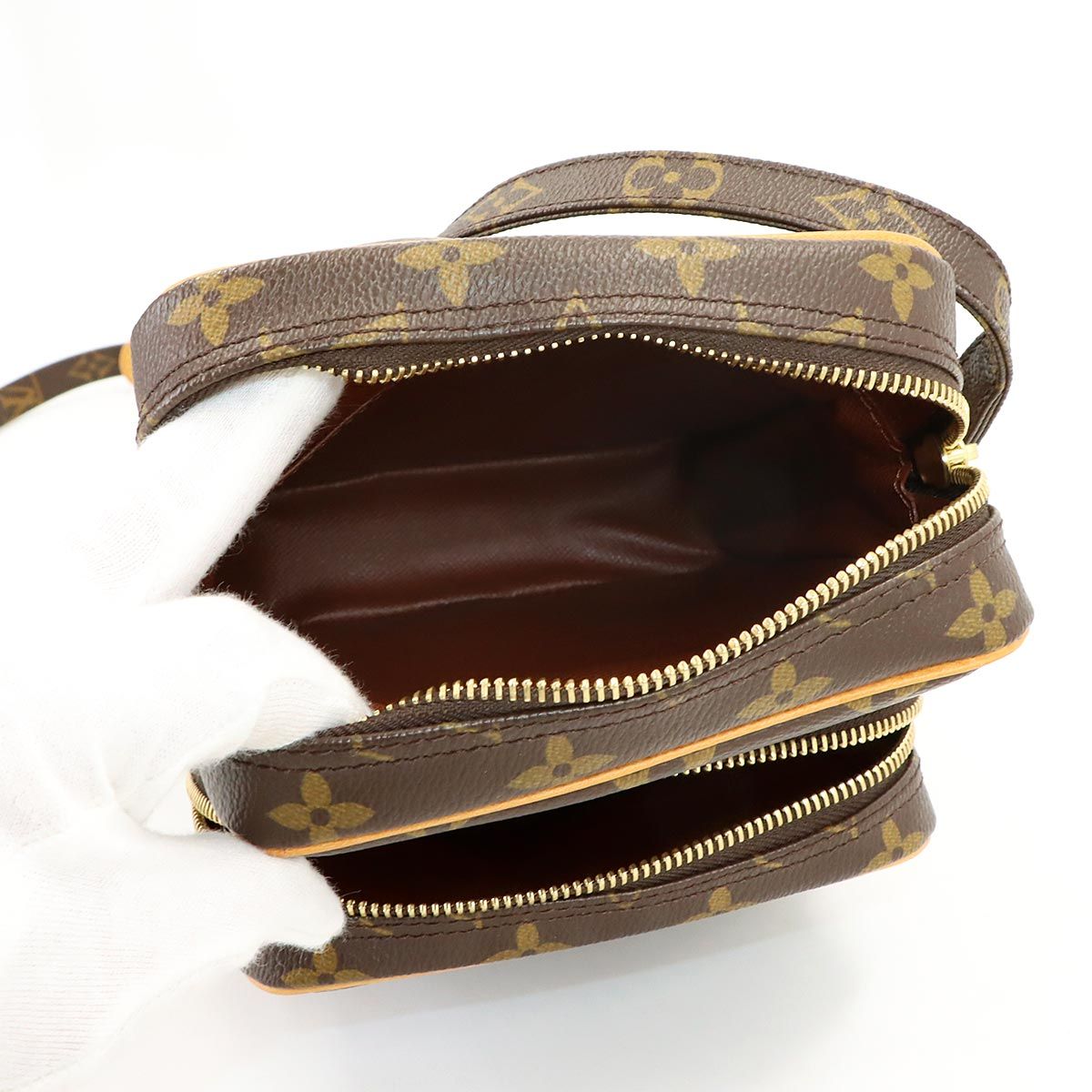新品同様 ルイ ヴィトン LOUIS VUITTON モノグラム アマゾン ショルダー バッグ ブラウン M45236 ゴールド 金具 Amazon Bag 90317946 新品同様 ルイ ヴィトン LOUIS VUITTON モノグラム アマゾン