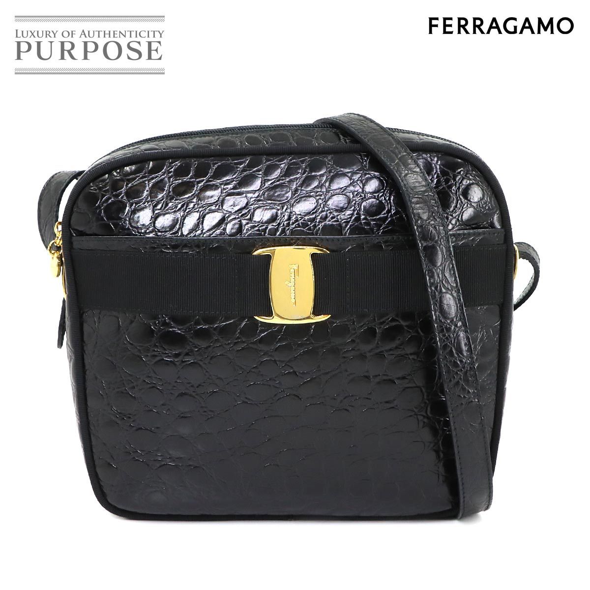 売筋ランキングなど通販限定 Salvatore Ferragamo ヴァラ ショルダー