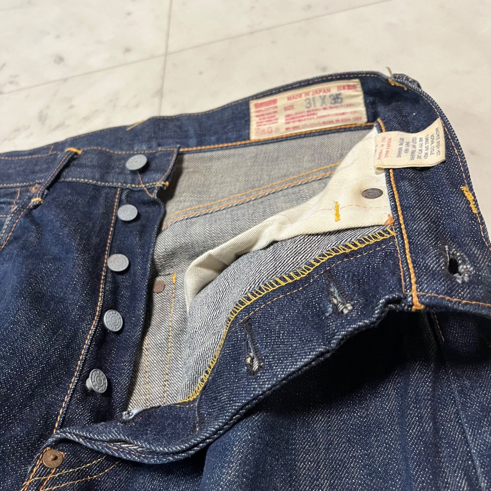 EVISU エヴィス エビス Lot.2002 大黒ピンク セルビッジジーンズ 