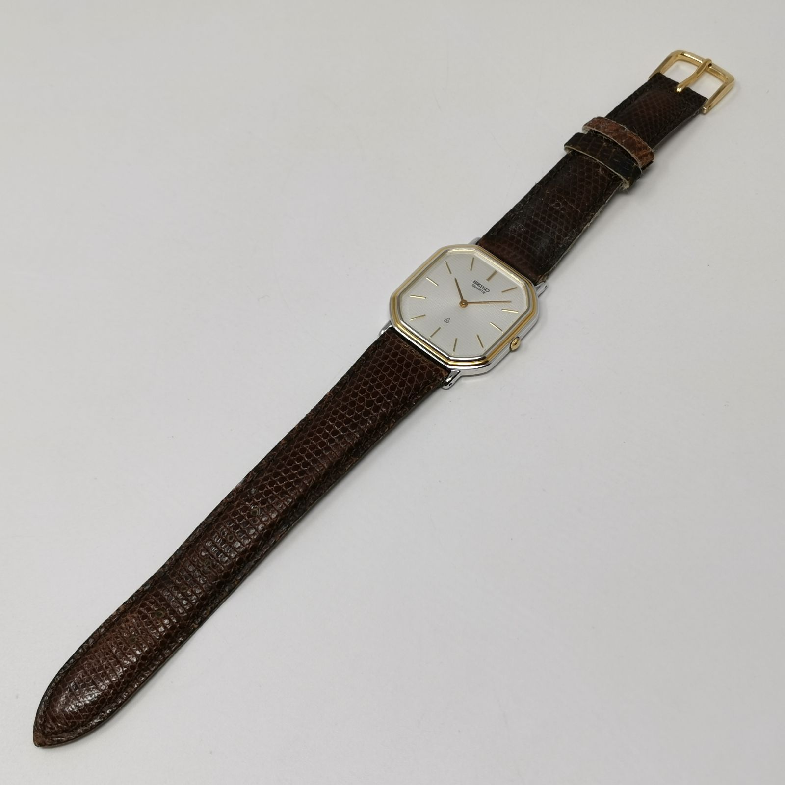 SEIKO セイコー アンティーク メンズ腕時計 クオーツ 電池切れのため 