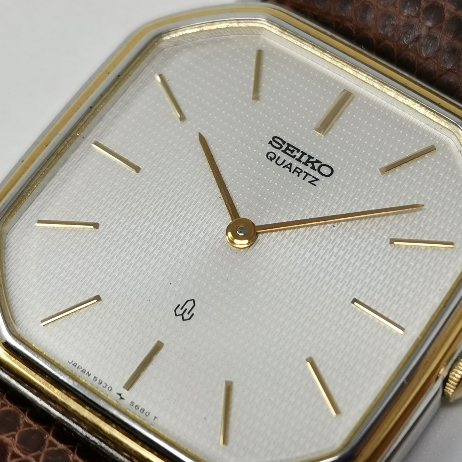 SEIKO セイコー アンティーク メンズ腕時計 クオーツ 電池切れのため 