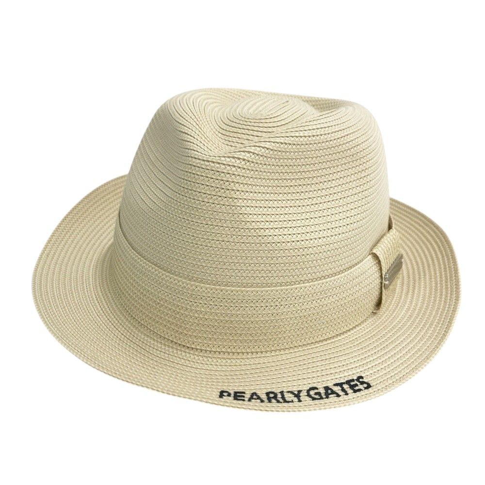 PEARLY GATES パーリーゲイツ 2023年 ハット ベージュ系 FR [240101604365] ゴルフウェア ストスト