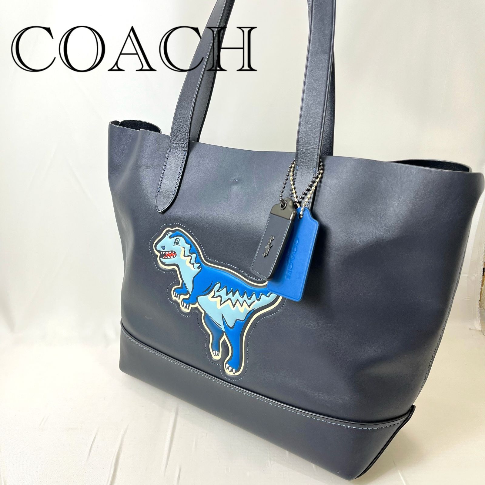 COACH コーチ レキシー 恐竜 トートバッグ C1773-11087 レザー