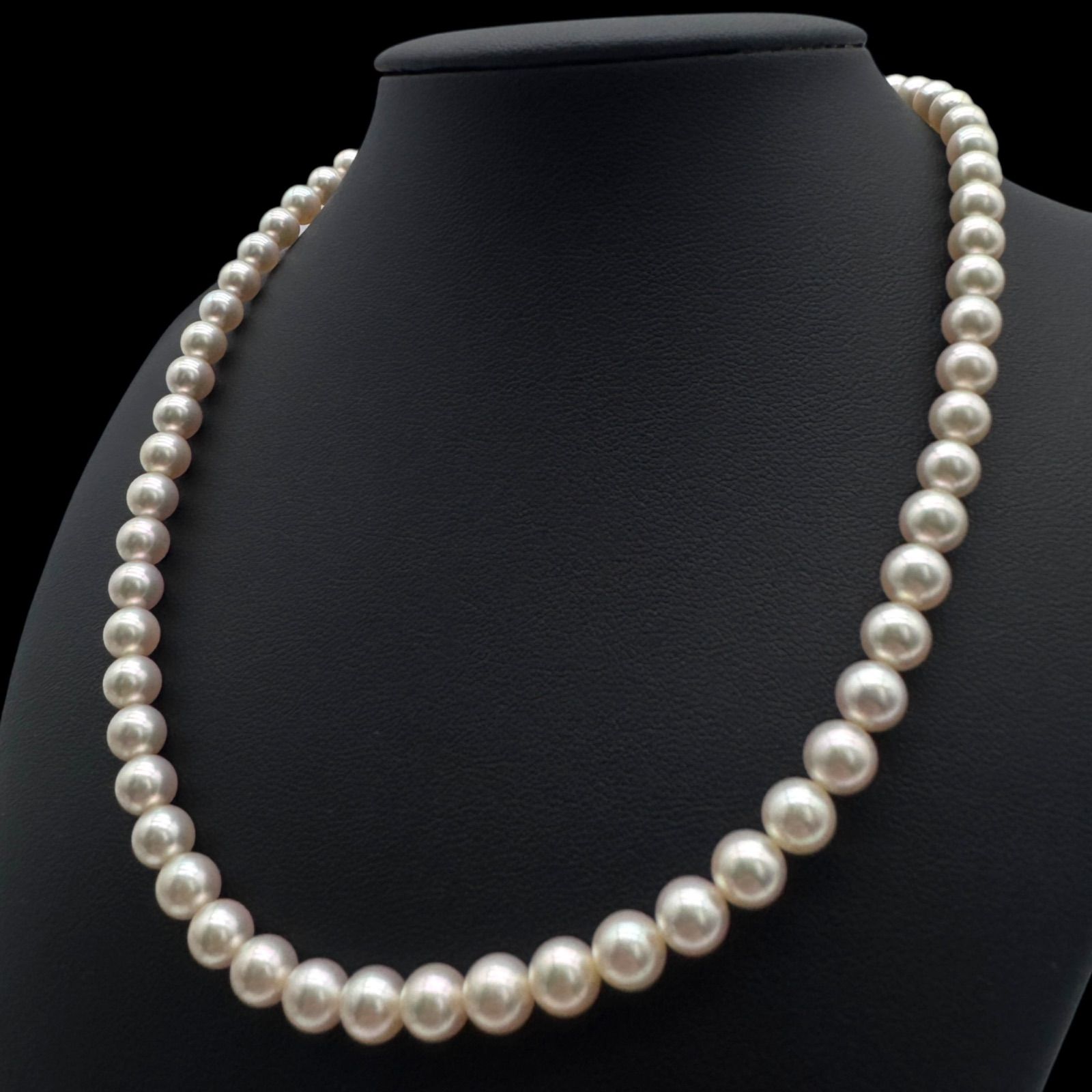 美品 MIKIMOTO ミキモト PERLITA ペルリータ 約5.9-7.0mm珠 アコヤ真珠 
