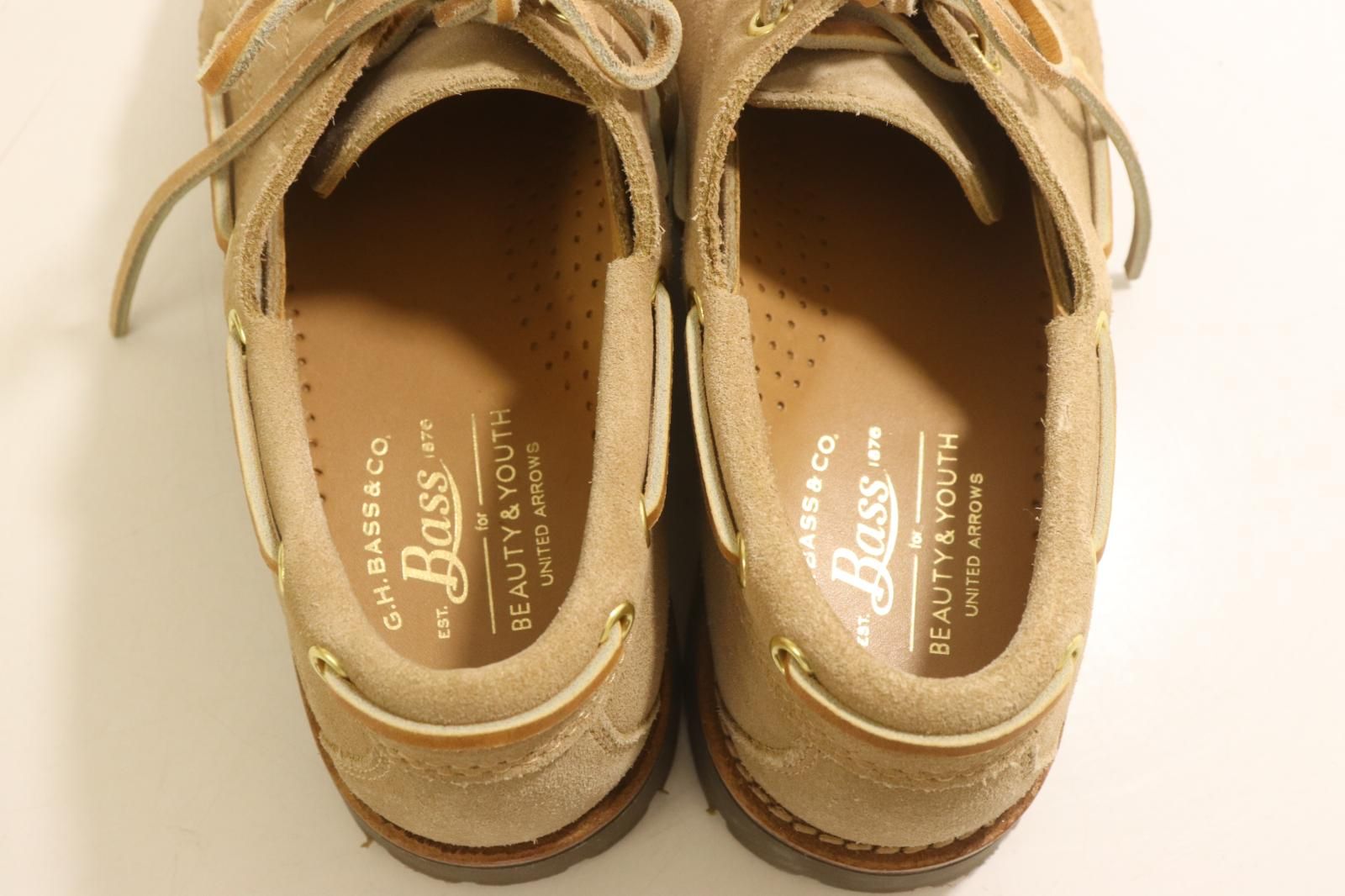 中古】 BEAUTY & YOUTH UNITED ARROWS メンズレザーシューズ 7 デッキ