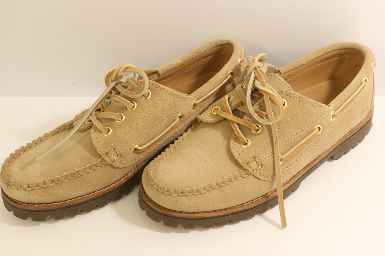 中古】 BEAUTY & YOUTH UNITED ARROWS メンズレザーシューズ 7 デッキ