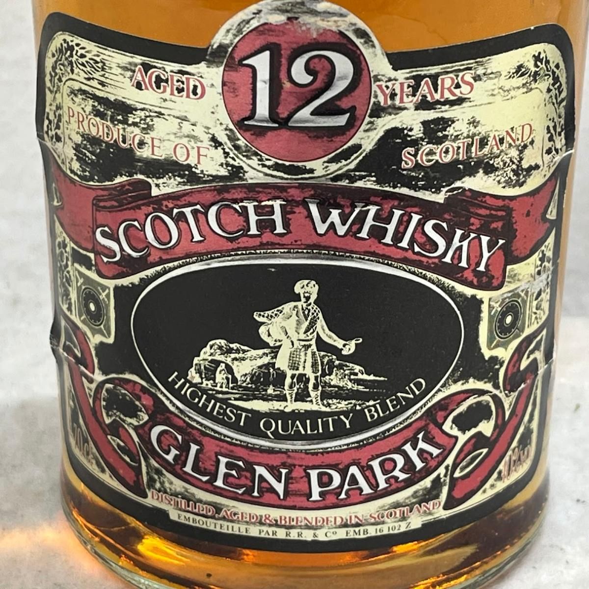 グレン・パーク12年 700ml 40% スコッチウイスキー - メルカリ