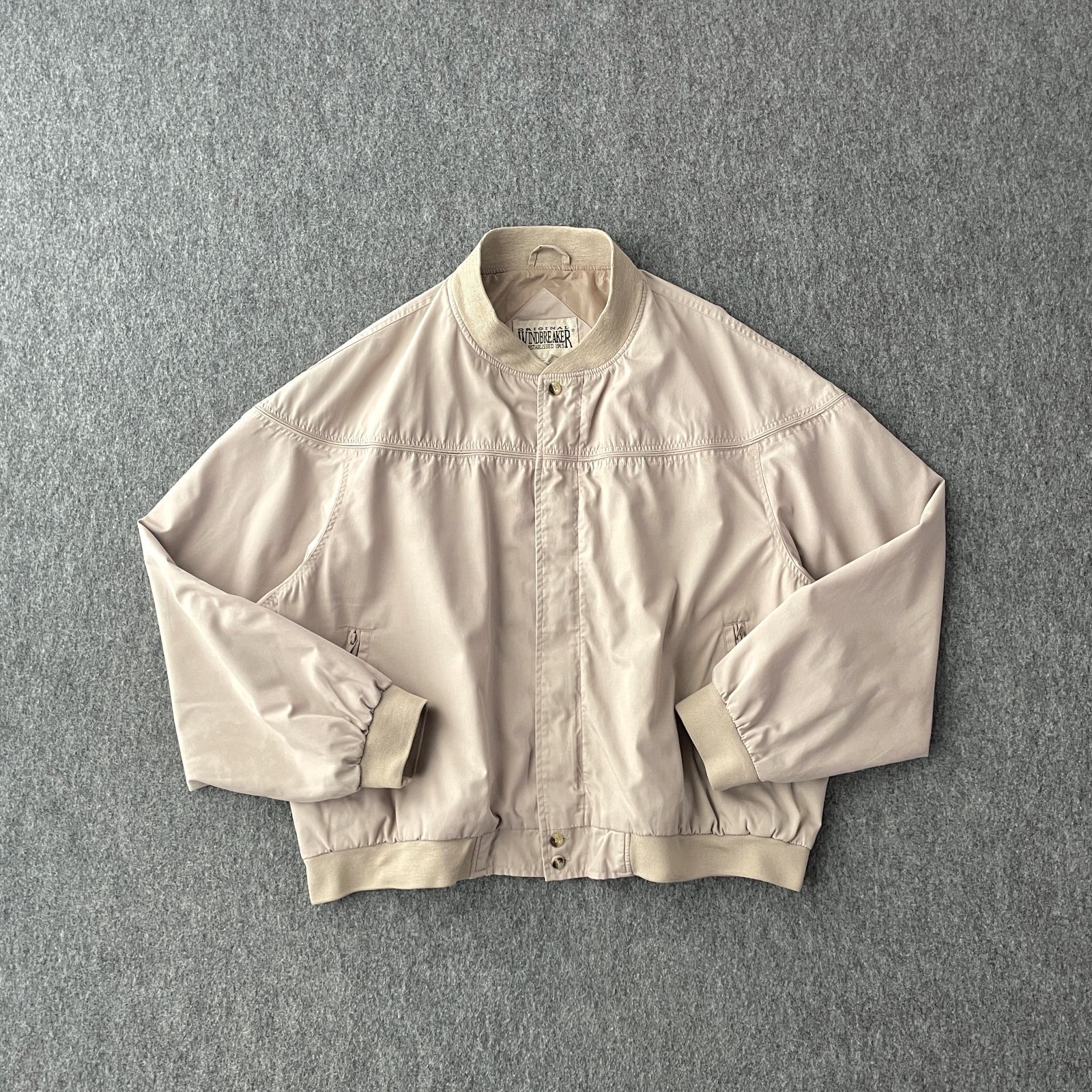 80s 90s WINDBREAKER ダービージャケット カップショルダー オーバー 