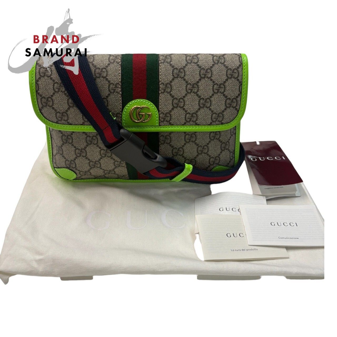 新品未使用 GUCCI グッチ オフィディア ベージュ ゴールド金具 GG 