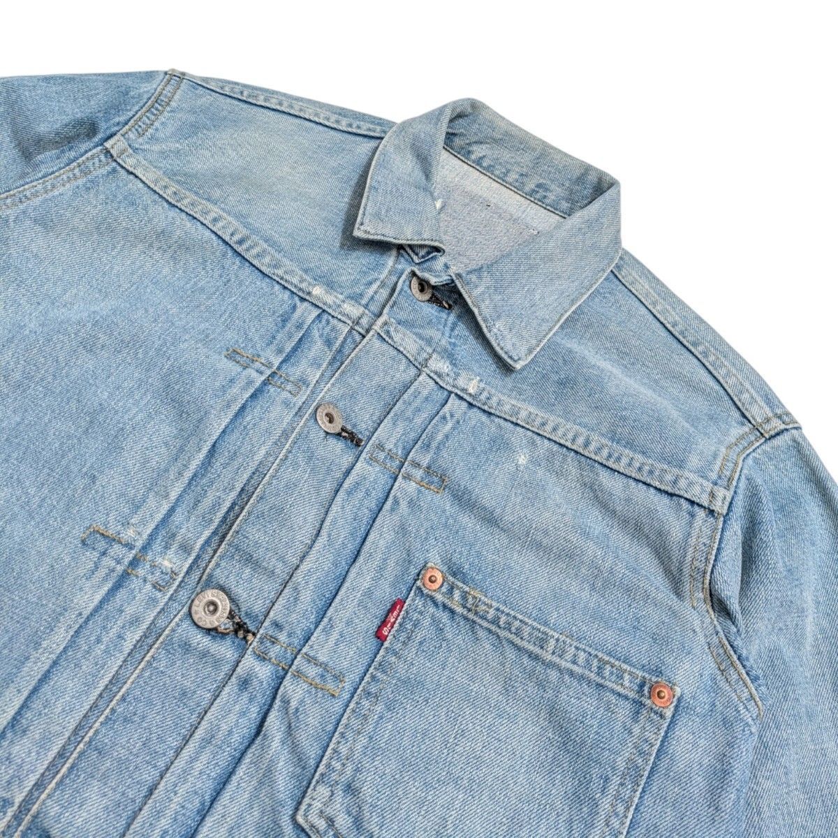 65 90s Levi's リーバイス 1st デニムトラッカージャケット Gジャン