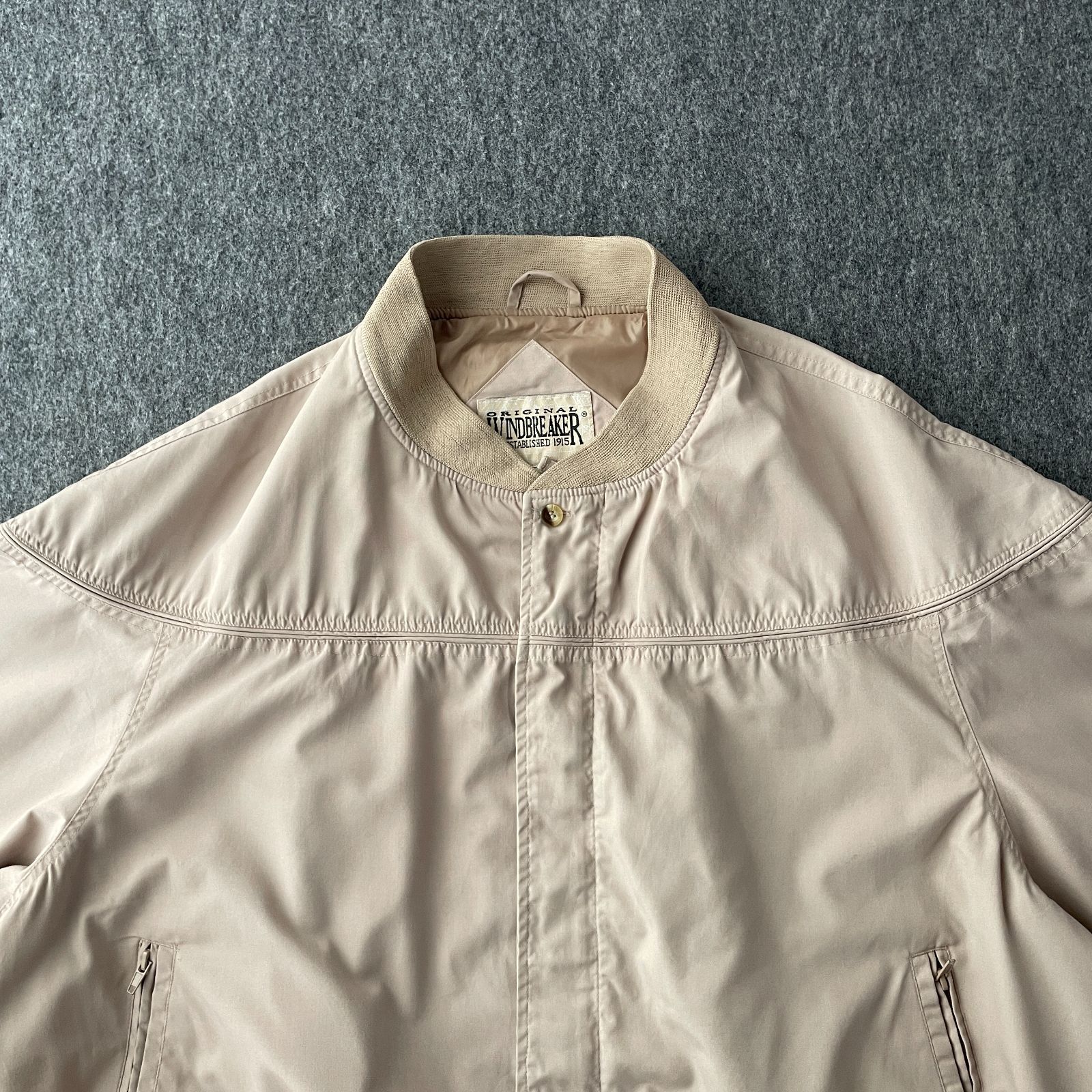 80s 90s WINDBREAKER ダービージャケット カップショルダー オーバー 