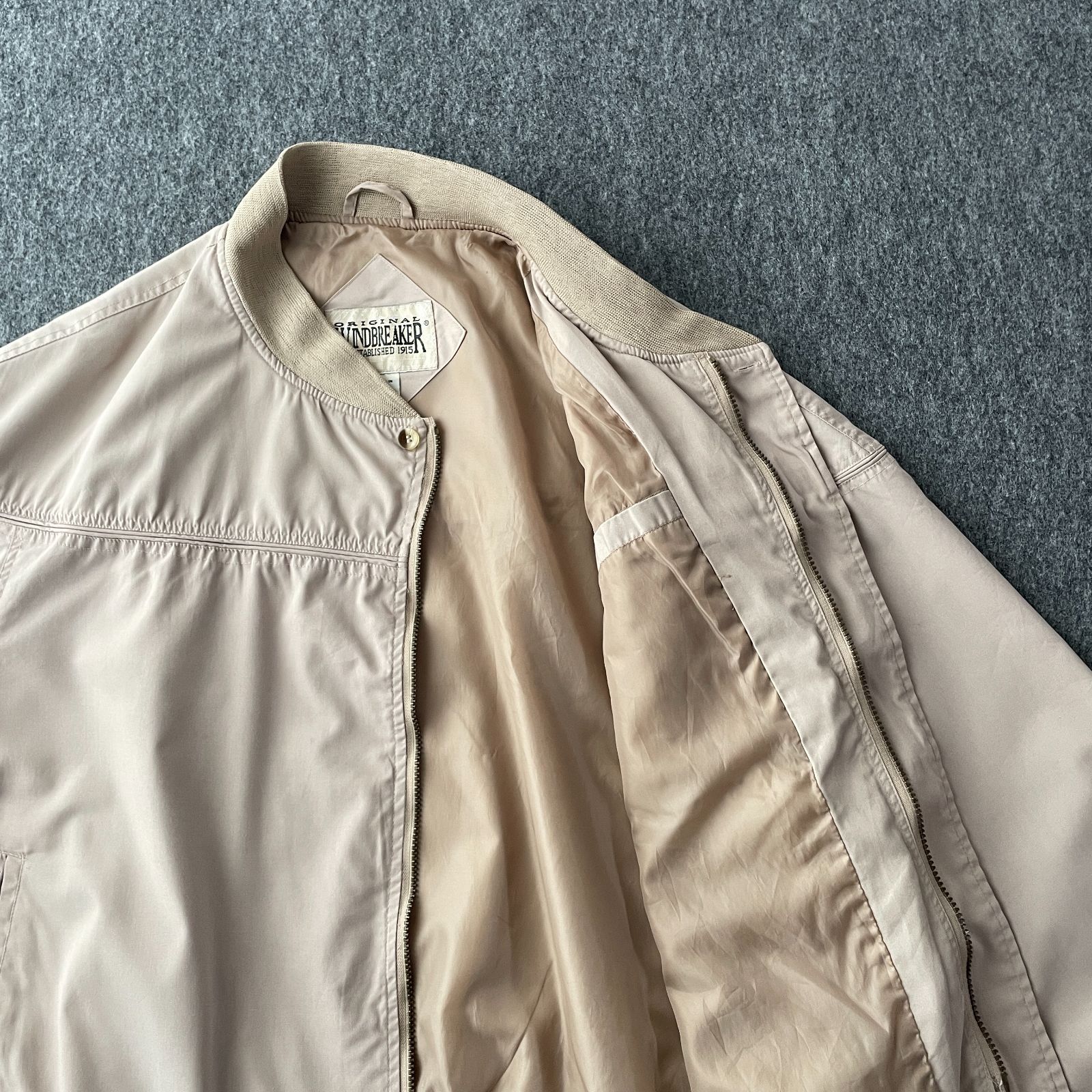 80s 90s WINDBREAKER ダービージャケット カップショルダー オーバー 