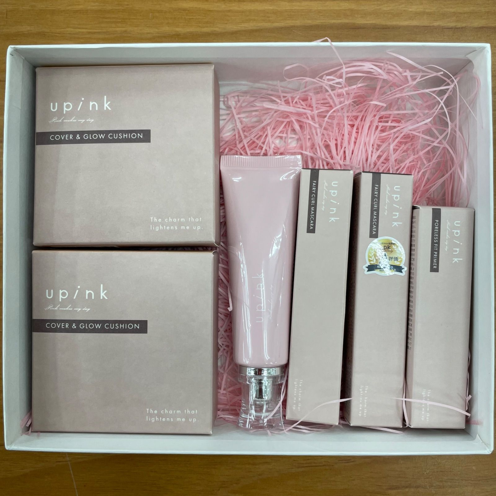 未使用品】upink ユーピンク 化粧品 クッションファンデ マスカラ 