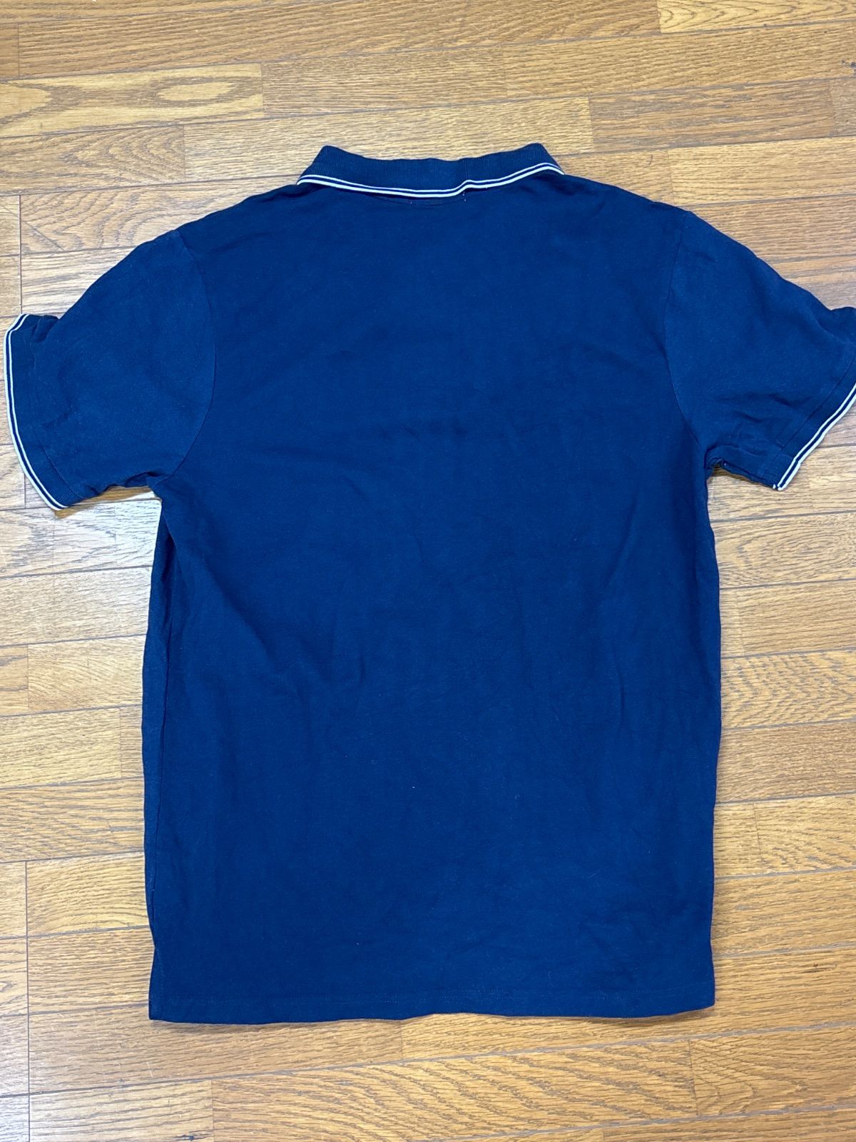 stone island ストーンアイランド ポロシャツ ネイビー L相当 半袖 t 