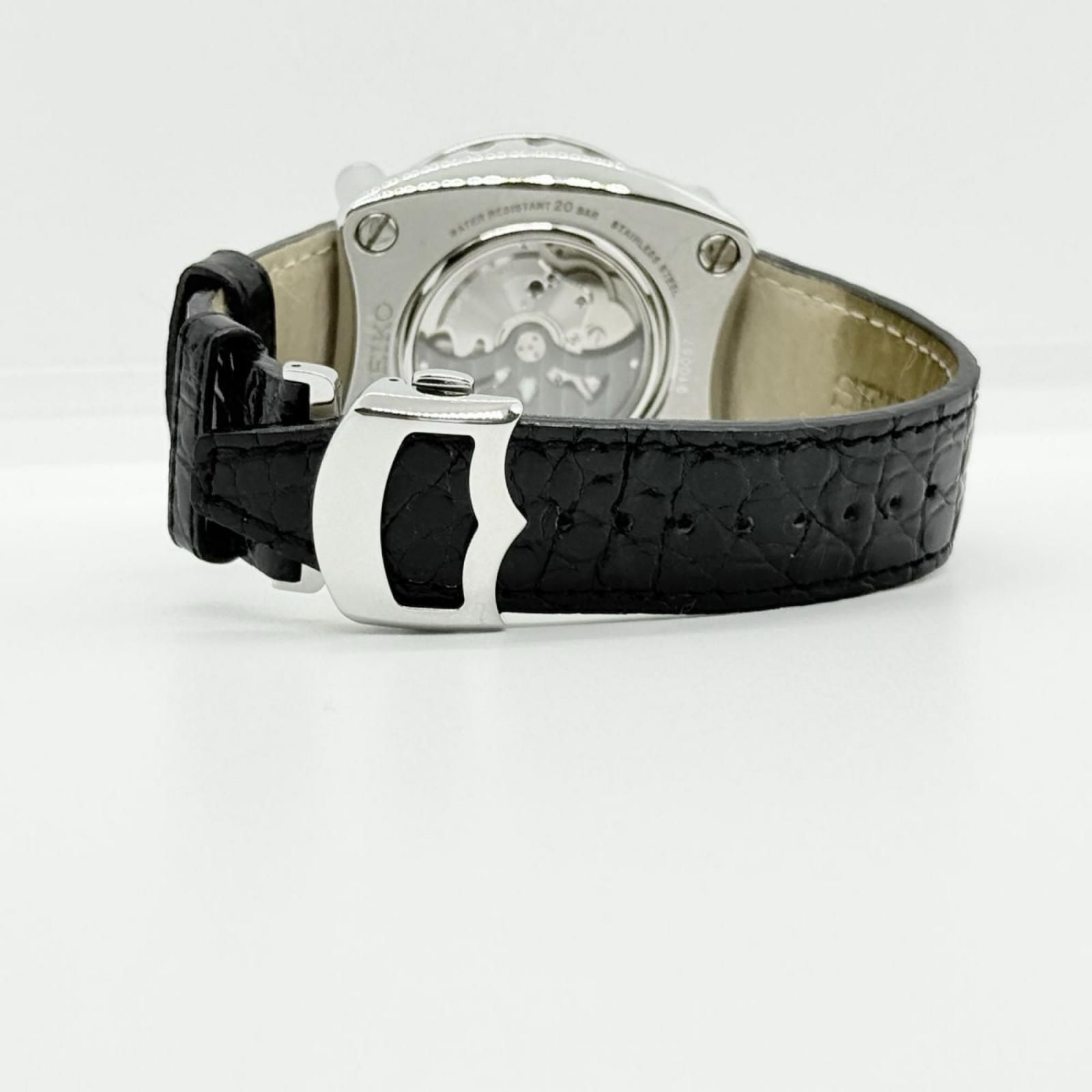 SEIKO セイコー GALANTE ガランテ GMT 5R66-0AC1 SBLA035 ホワイト AT 