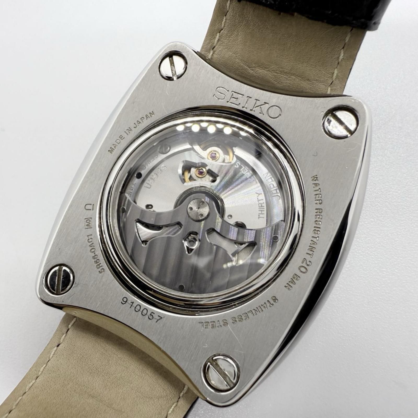 SEIKO セイコー GALANTE ガランテ GMT 5R66-0AC1 SBLA035 ホワイト AT 