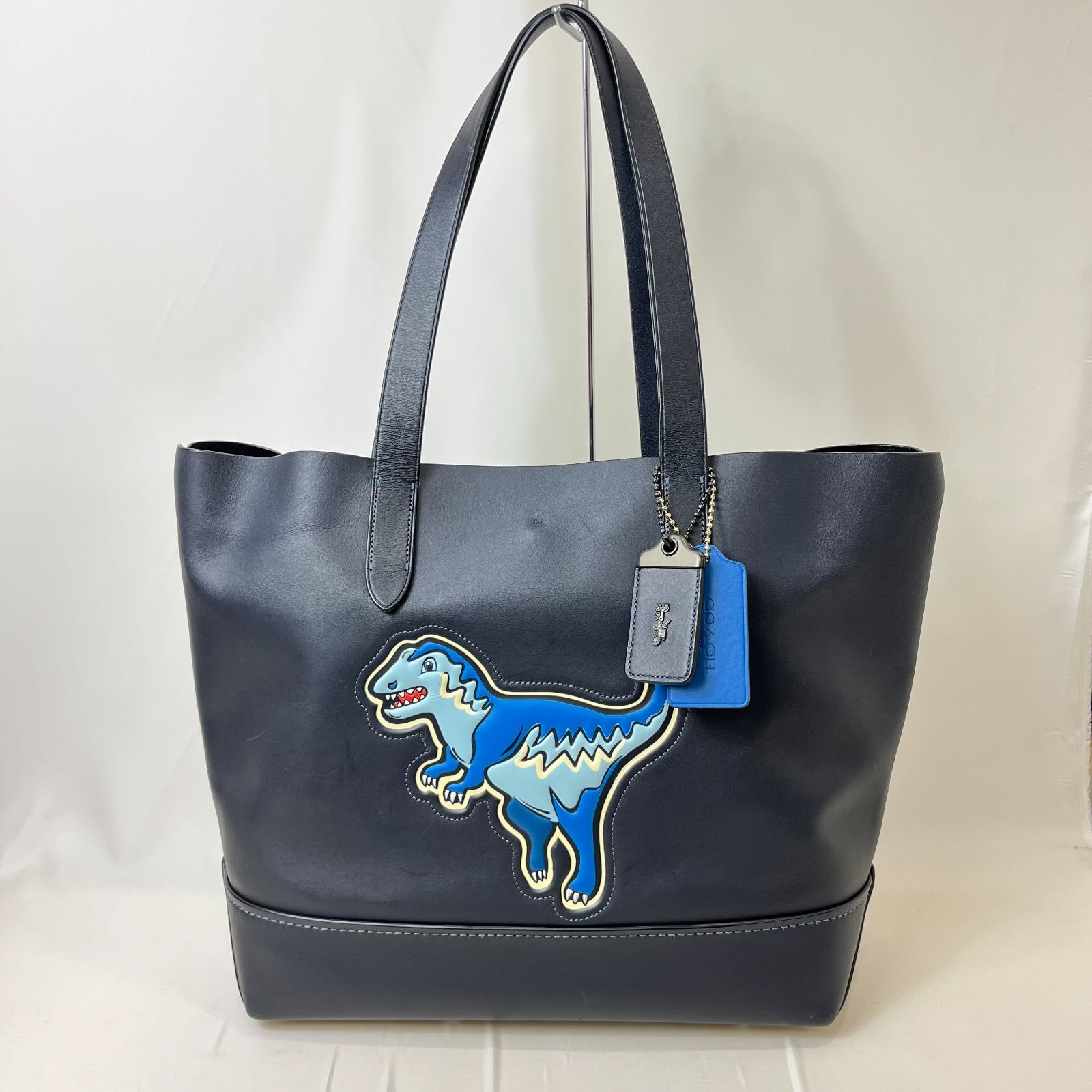 COACH コーチ レキシー 恐竜 トートバッグ C1773-11087 レザー 