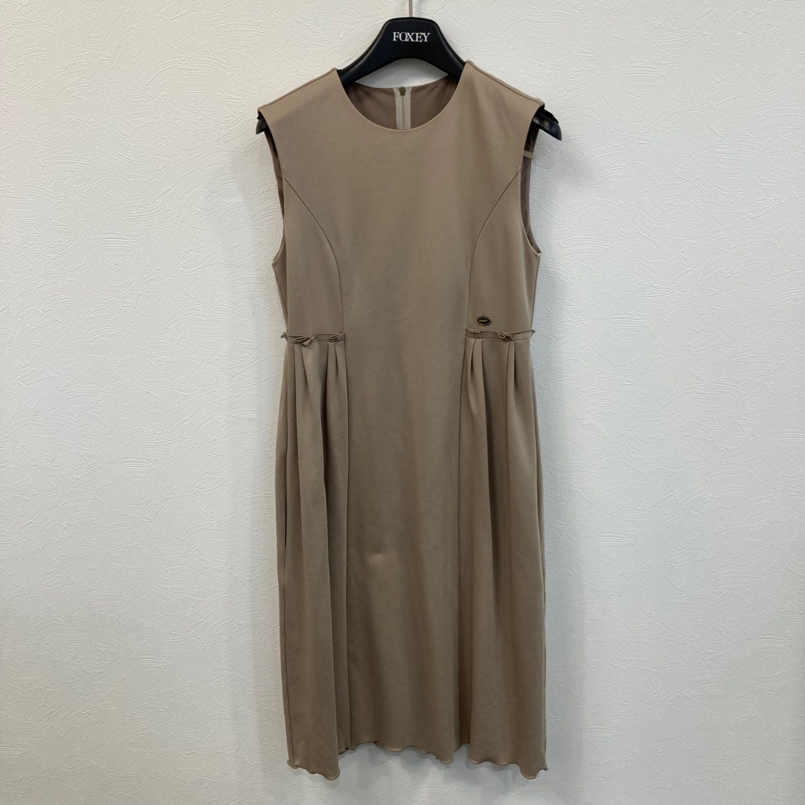 FOXEY NEW YORK フォクシー ニューヨーク ノースリーブワンピース ロゴ