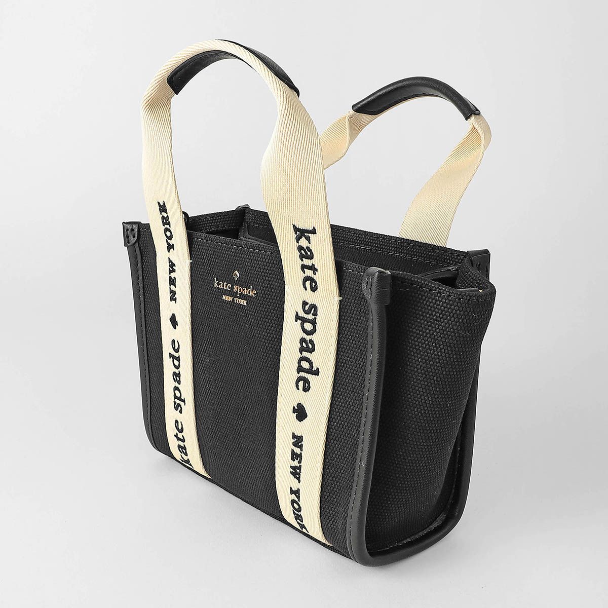新品 ケイトスペード kate spade ショルダーバッグ CANVAS MINI TOTE 