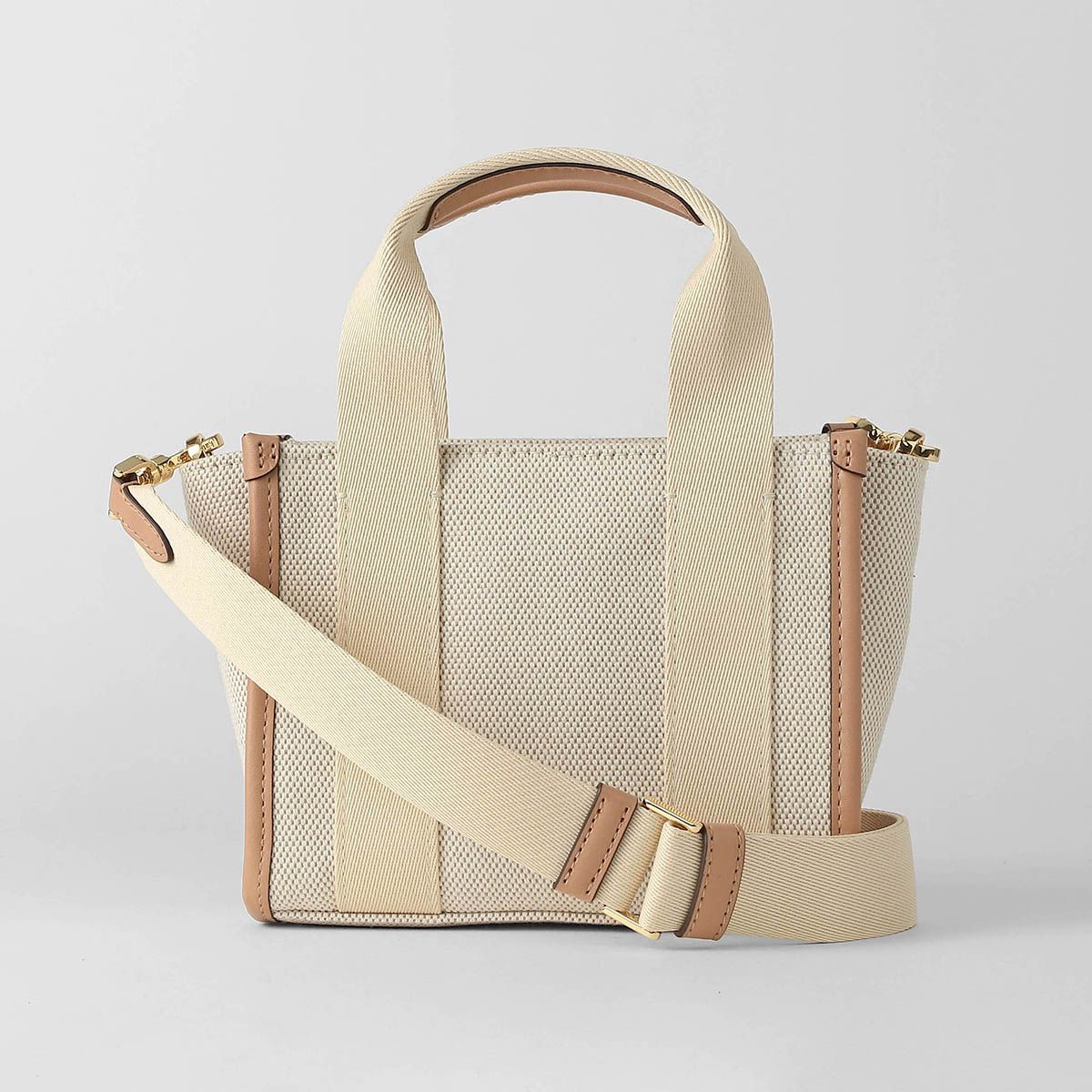 新品 ケイトスペード kate spade ショルダーバッグ CANVAS MINI TOTE ライト フォーン kate spade NEW YORK - 新品 ケイトスペード kate spade ショルダー