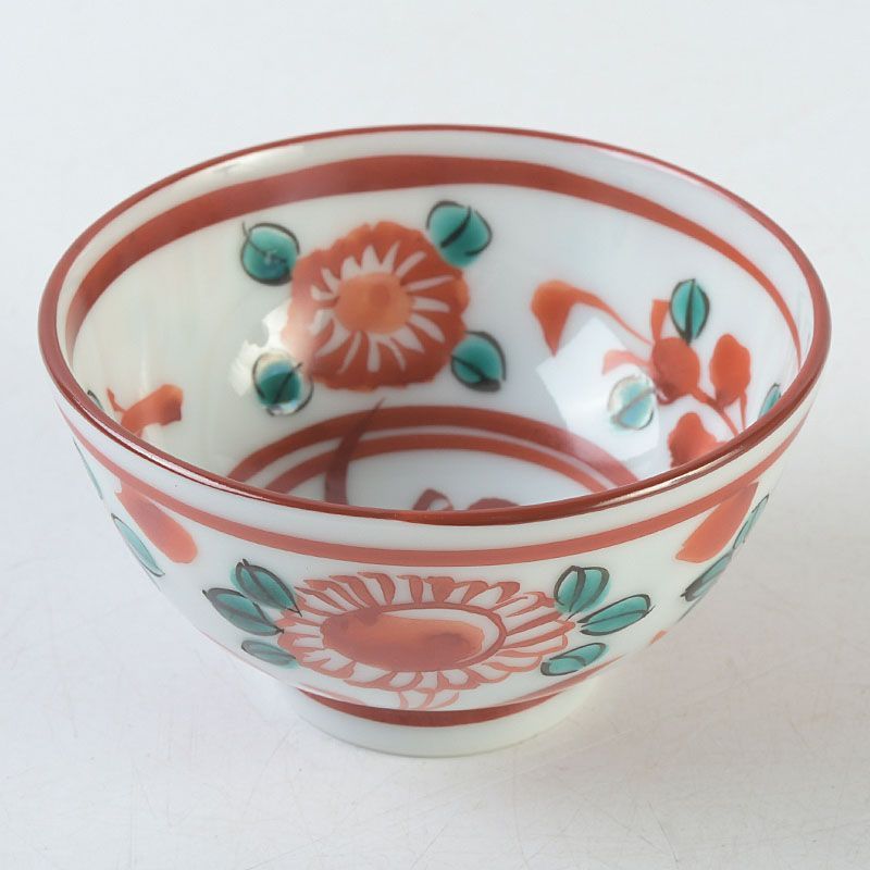 蔵A3687b】三浦竹軒 赤絵呉須花鳥文 花瓶花器飾壷 共箱 三浦