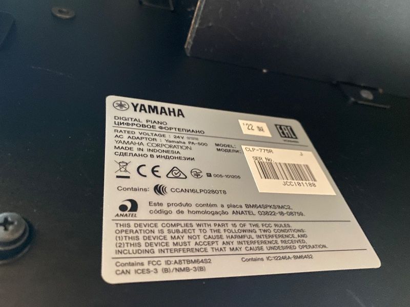 ☆79014【電子ピアノ】YAMAHA CLP775R 22年製 - メルカリ