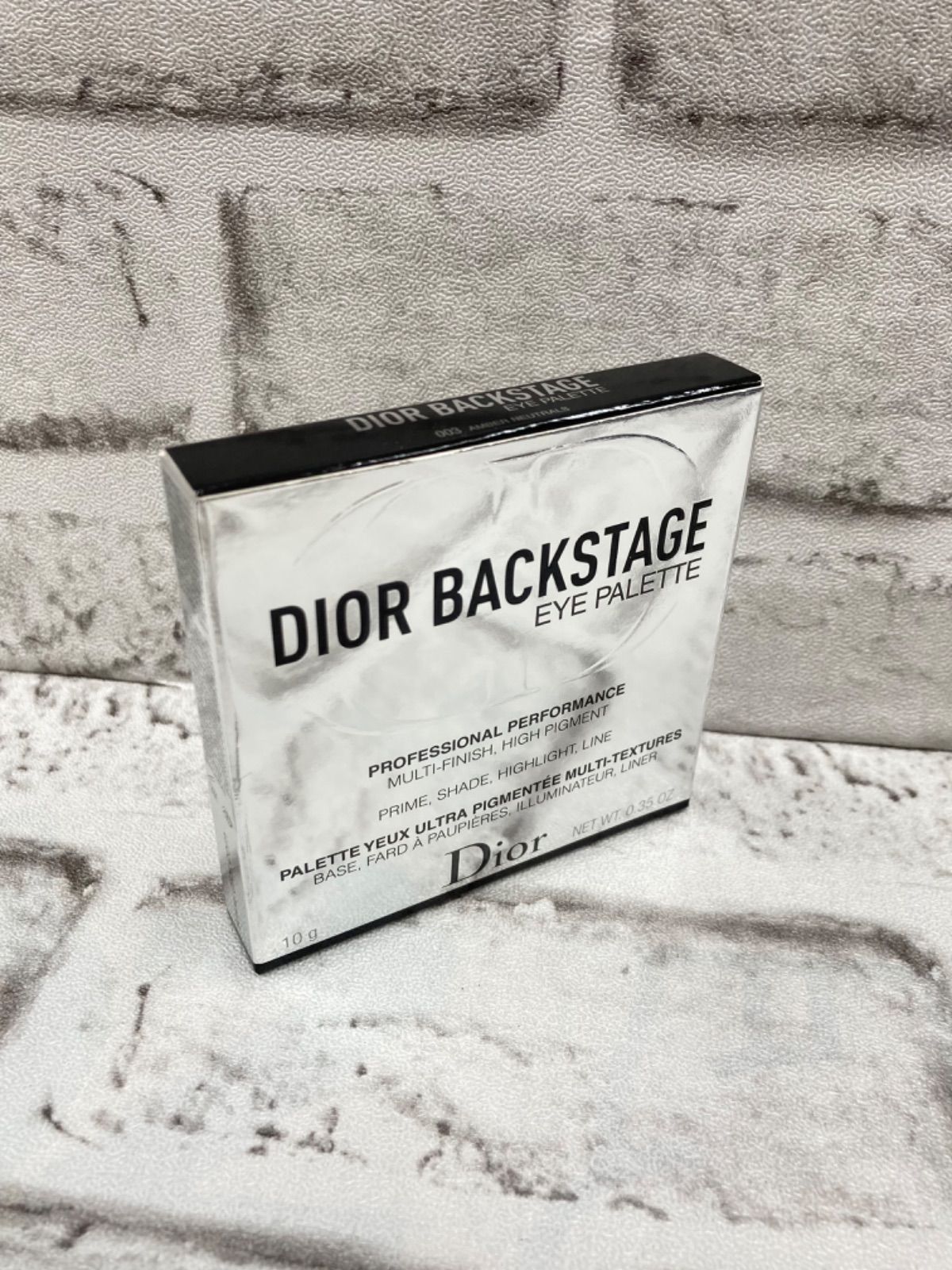 Dior バックステージ アイパレット 003 アンバー廃盤 新品未使用未開封