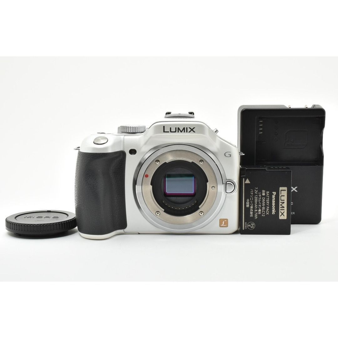 パナソニック LUMIX DMC-G5 シェルホワイト：2835438 パナソニック LUMIX DMC-G5 シェルホワイト：2835438 - メルカリ