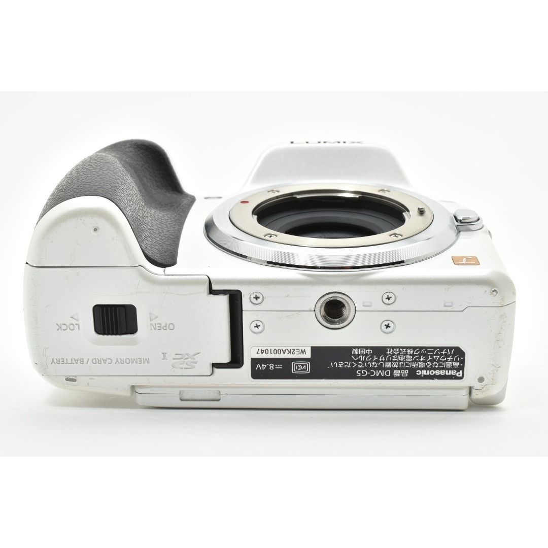 パナソニック LUMIX DMC-G5 シェルホワイト：2835438 - メルカリ