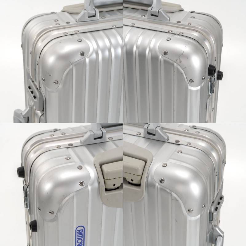 美品 RIMOWA リモワ TOPAS トパーズ 32L 機内持ち込み 2輪 TSAベルト付