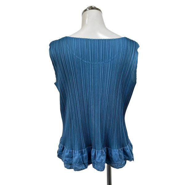 PLATS PLEASE イッセイミヤケ シアープリーツノースリーブトップス イッセイミヤケISSEY MIYAKE 3Dスチームストレッチプリーツ