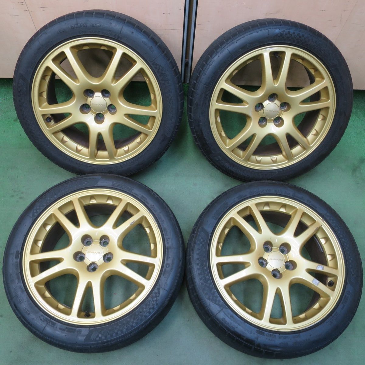 4本価格！22年☆スバル GDB インプレッサ WRX STI 純正 225/45R17 