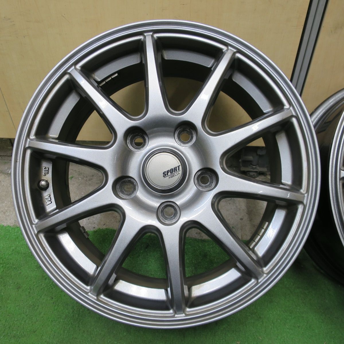 送料無料] キレイ☆SPORT ABELIA 15インチ ホイール スポルト アベリア 