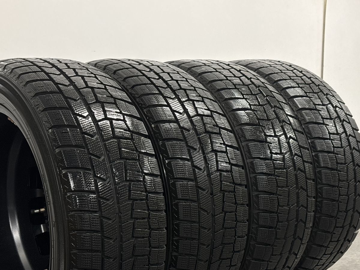 バリ溝】WEDS VELVA SPORT Z 17in 7J +48 PCD114.3 ダンロップ 