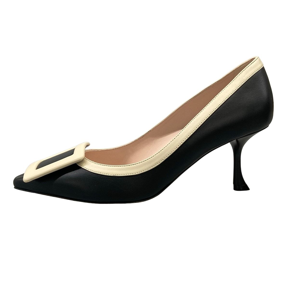 RogerVivier(ロジェヴィヴィエ) パンプス 37 1/2 レディース - 黒