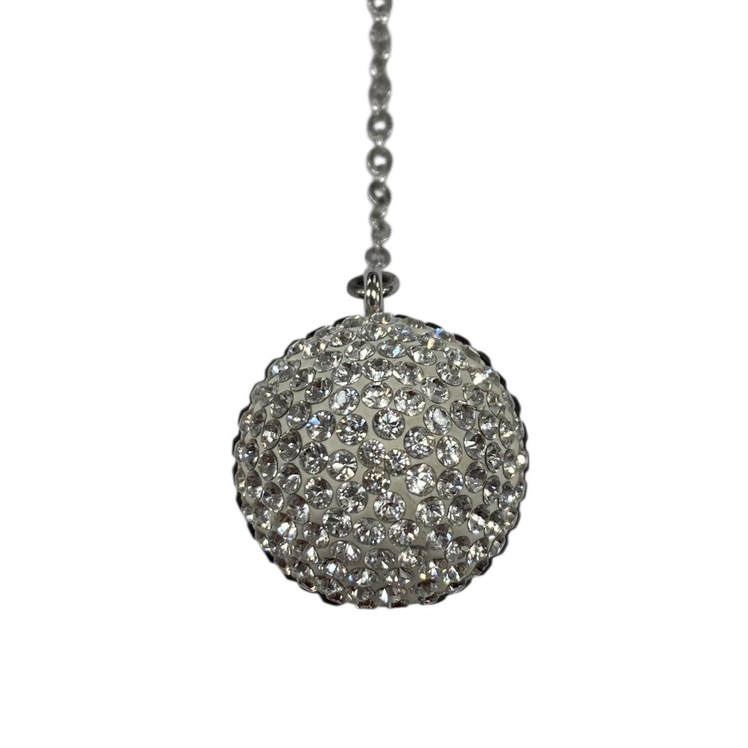 美品】スワロフスキー SWAROVSKI パヴェボール ネックレス ボール型 