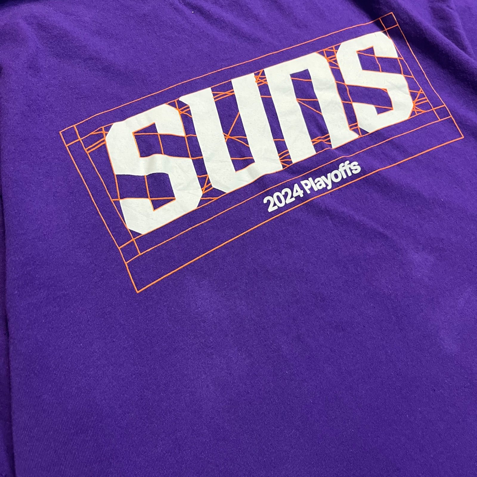 NBA フェニックスサンズ SUNS Tシャツ 2024 プレーオフ パープル XL 