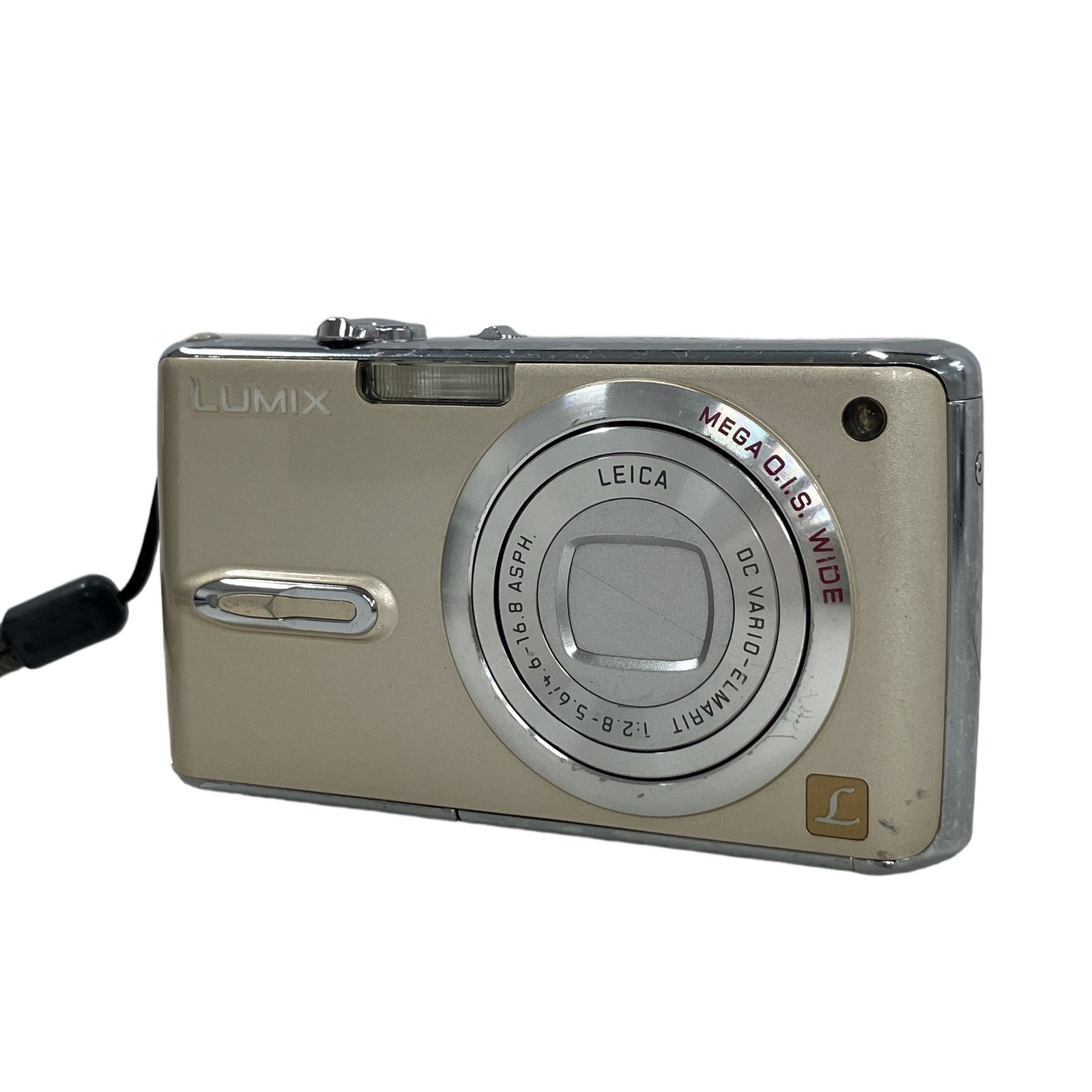 デジカメ Panasonic LUMIX DMC-FX07 グロスゴールド (7.2メガ