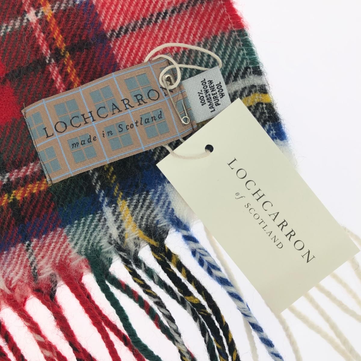 Lochcarron ロキャロン マフラー  タータンチェック柄/ウール    マルチカラー ユニセックス / 240001199623 Lochcarron ロキャロン マフラー タータンチェック柄/ウール マルチ