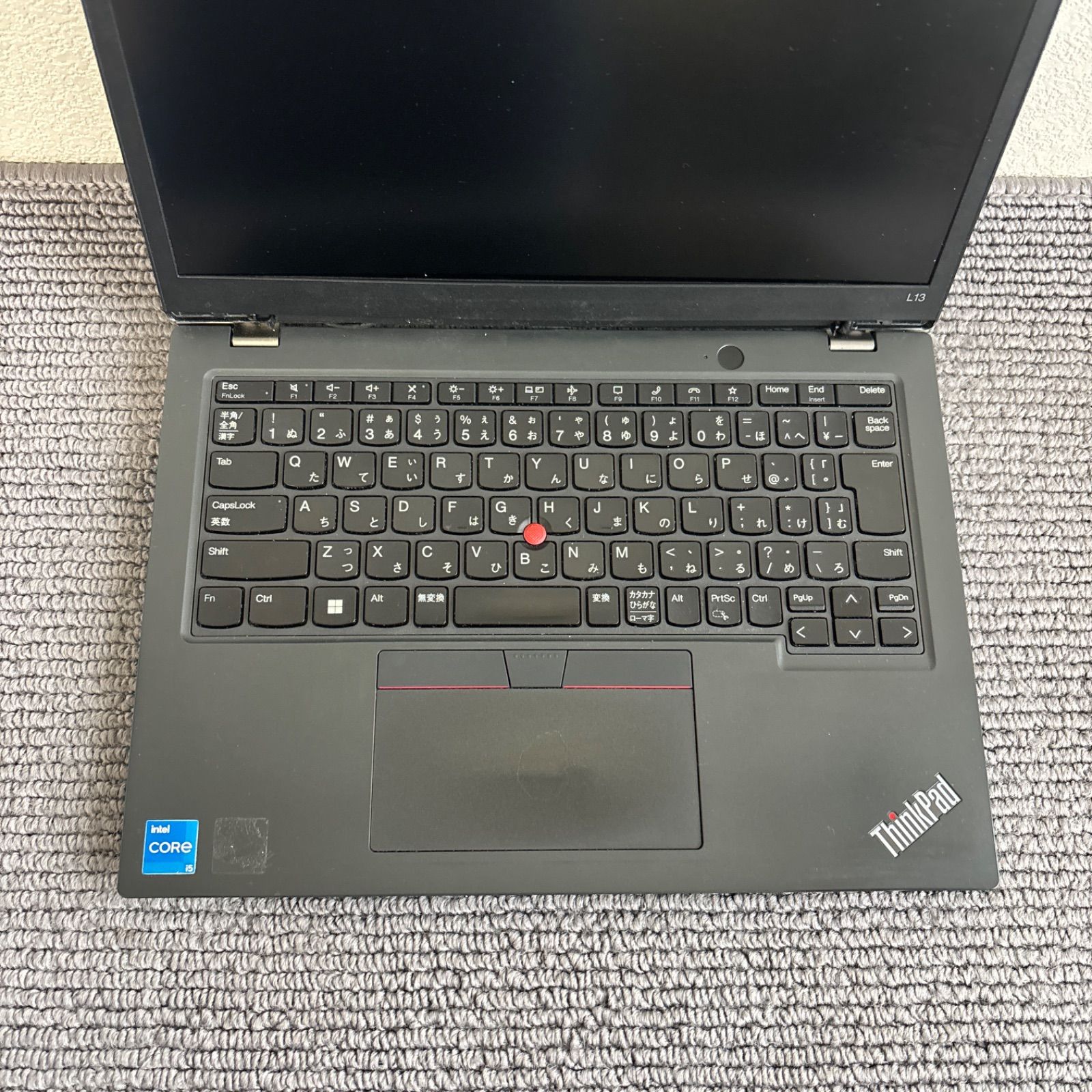 Thinkpad L13 Gen3 i5-1235U 8GB 256GB Win11 指紋認証- メルカリ
