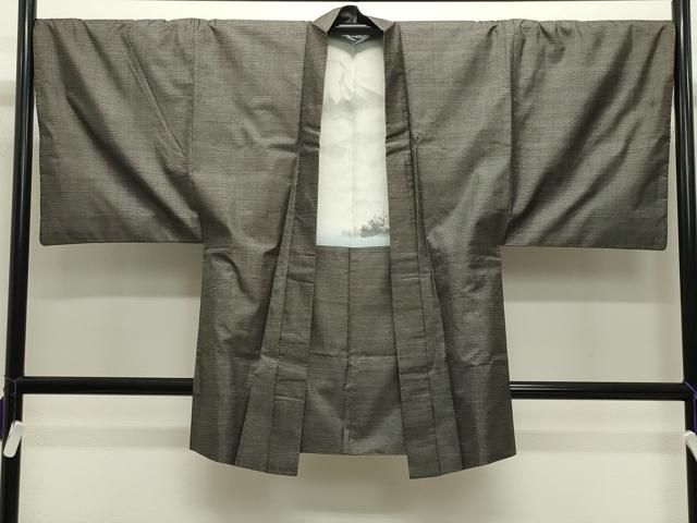 平和屋着物男性 本場大島紬 アンサンブル 100亀甲 総詰め 正絹 逸品